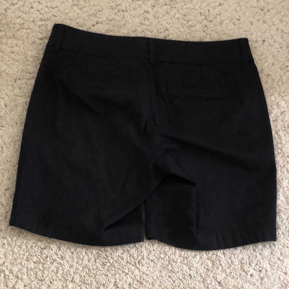 J Crew 9” black shorts